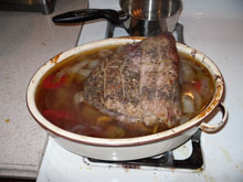 Cooked Italian Roast Beef