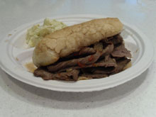 Italian Beef Sandwich